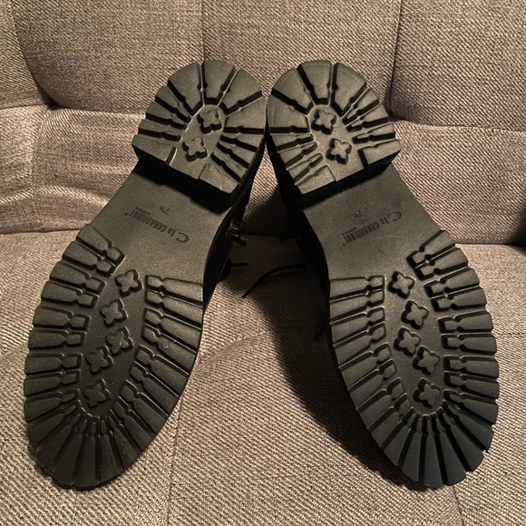 NWT La Canadienne “Caro” leather winter boots 7.5 black with silver stud accents - Picture 3 of 7